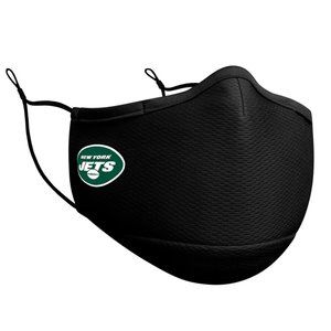 New Era Face Mask Adult Black New York Jets On-Field Face Covering NEW